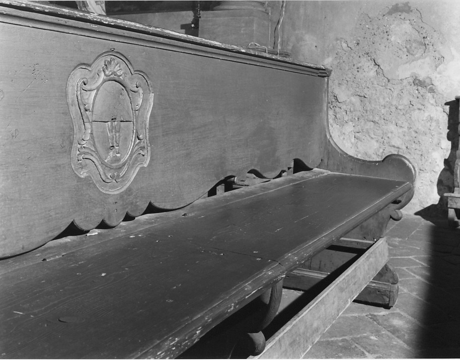banco da chiesa - bottega veronese (sec. XVIII)