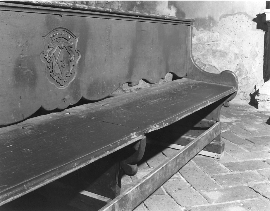 banco da chiesa - bottega veronese (sec. XVIII)