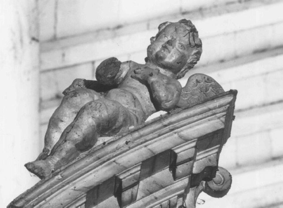 angioletto (statua, elemento d'insieme) di Albanese Giovanni Battista (maniera) (sec. XVI)