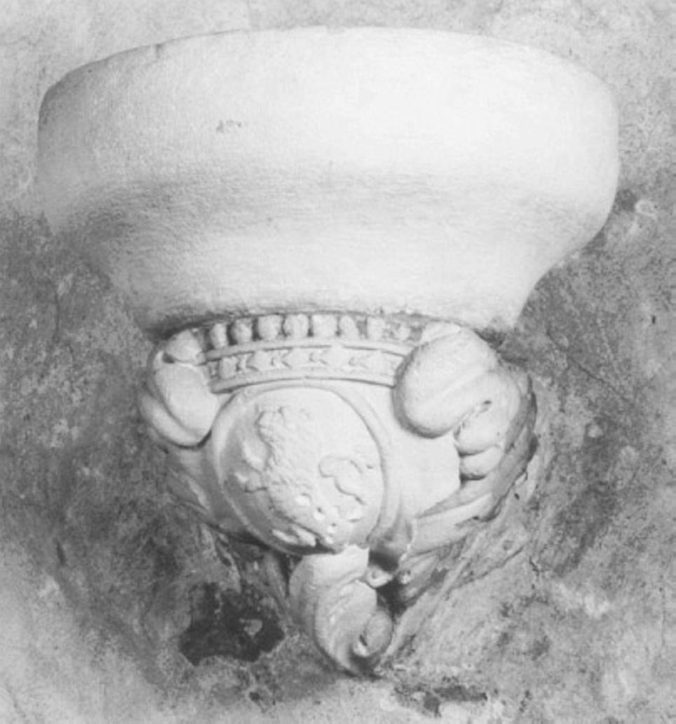 acquasantiera da parete - ambito veneto (sec. XVII)