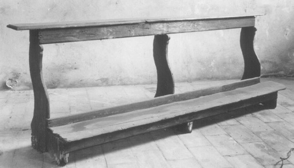 inginocchiatoio - ambito veneto (inizio sec. XX)