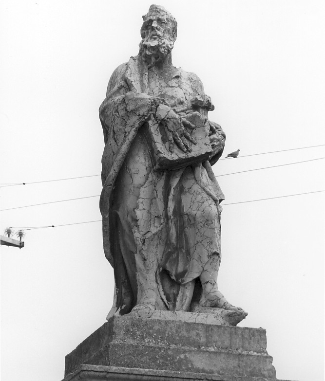 Santo (statua) di Bonazza Giovanni (attribuito) (sec. XVIII)