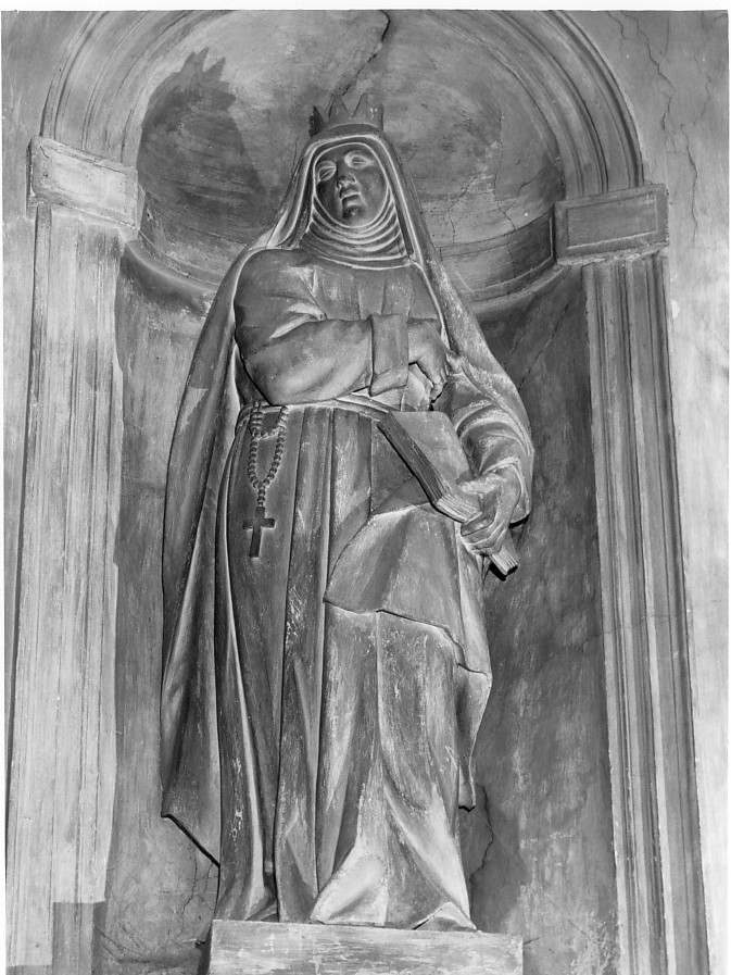 Santa (statua) di Baratta Pietro (inizio sec. XVIII)