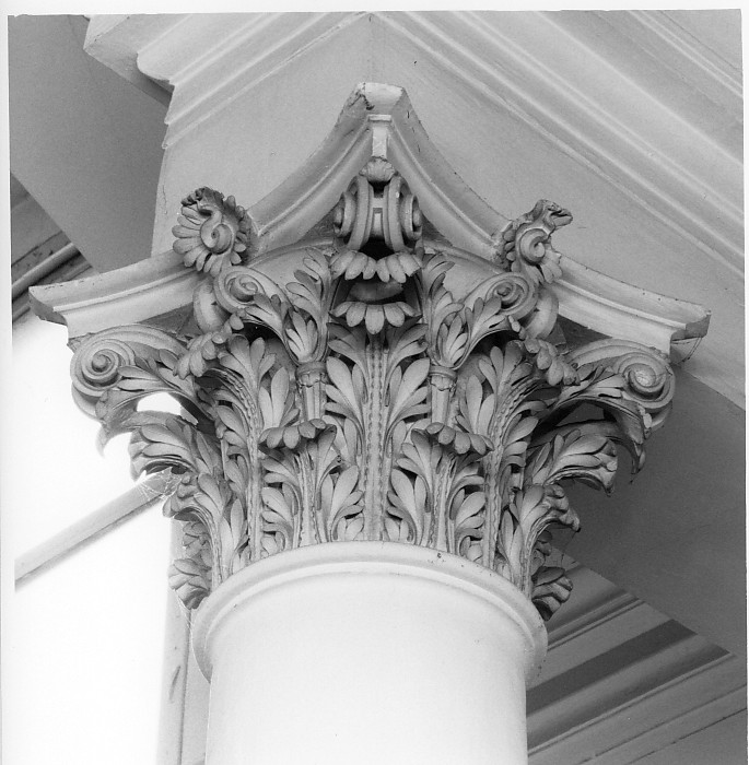 capitello corinzio - ambito veneto (seconda metà sec. XVIII)