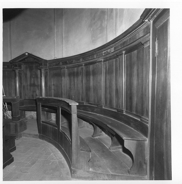 stalli del coro - ambito veneto (seconda metà sec. XVII)