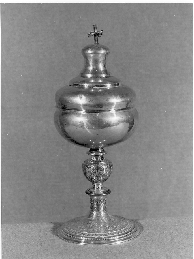 pisside - ambito veneto (sec. XVIII)