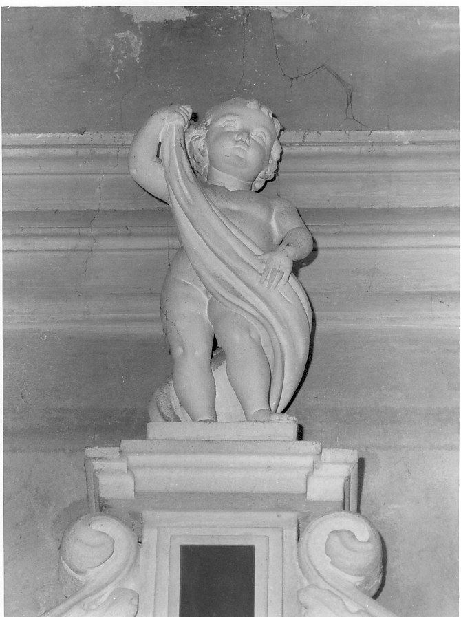 angelo (statua, elemento d'insieme) - ambito veneto (primo quarto sec. XX)