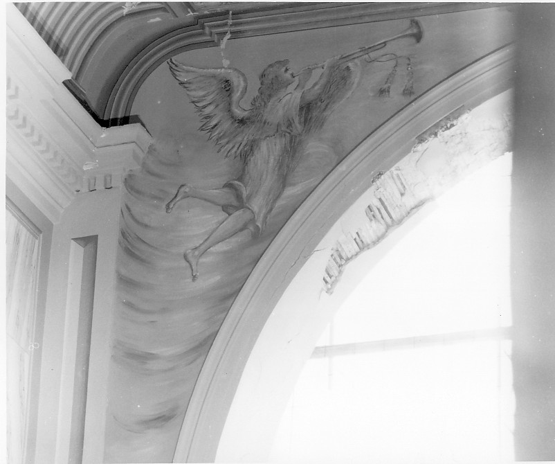 angelo musicante (dipinto) di Gasperini Gigi (sec. XX)