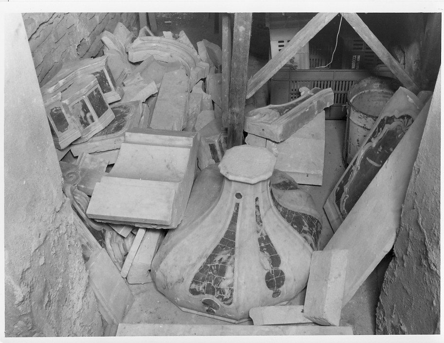 altare, frammento - ambito veneto (sec. XVIII)