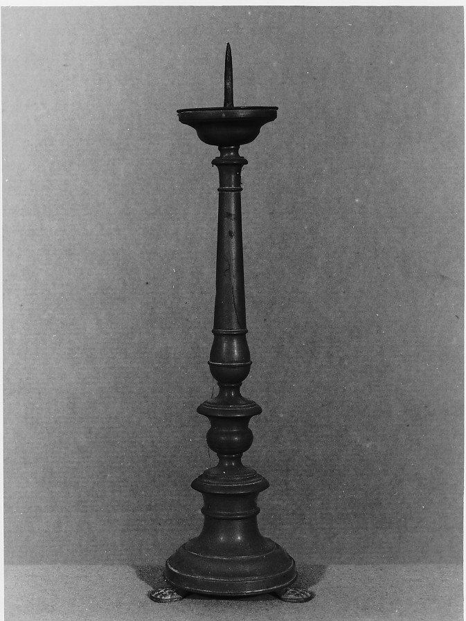 candeliere - produzione veneta (prima metà sec. XX)