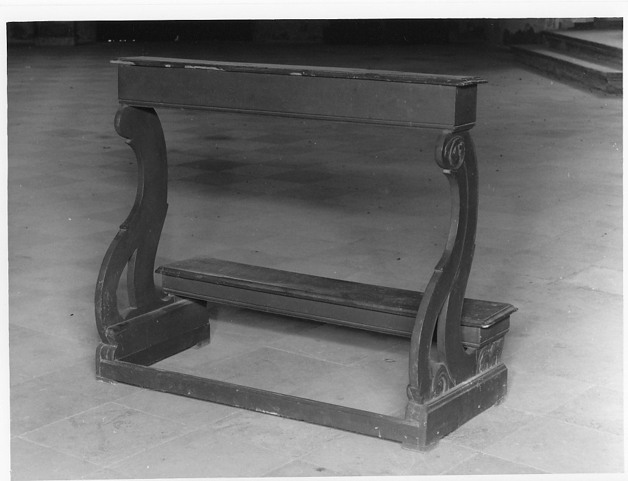 inginocchiatoio - bottega veneta (prima metà sec. XIX)