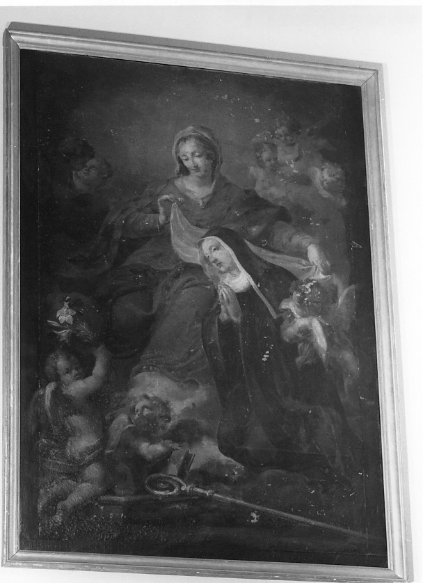 Madonna in trono (dipinto) - ambito veneto (sec. XVII)