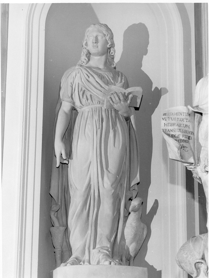 San Giovanni Evangelista (statua) - ambito bassanese (sec. XIX)