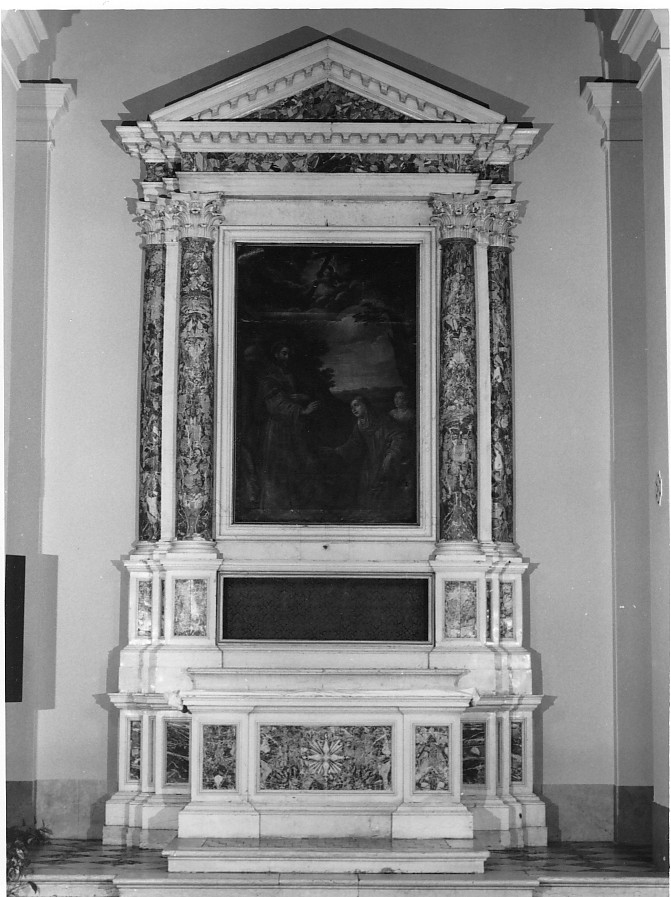 altare - manifattura bassanese (prima metà sec. XIX)