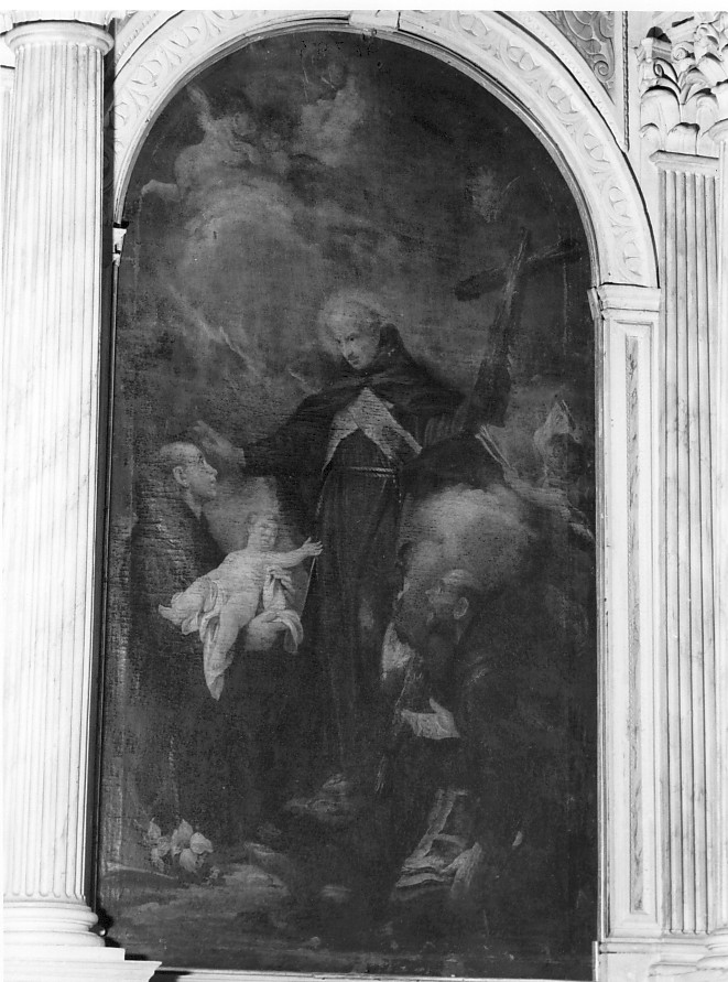 Visione mistica di San Pietro d'Alcantara, San Pietro (pala d'altare) - ambito veneto (sec. XVII)