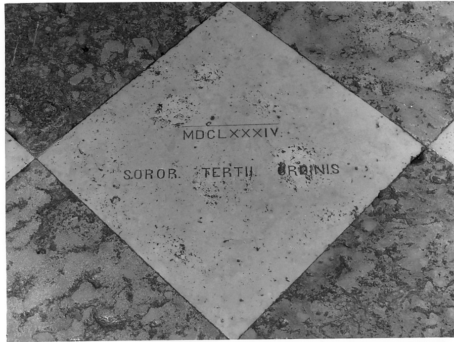 lapide tombale - ambito bassanese (sec. XVII)