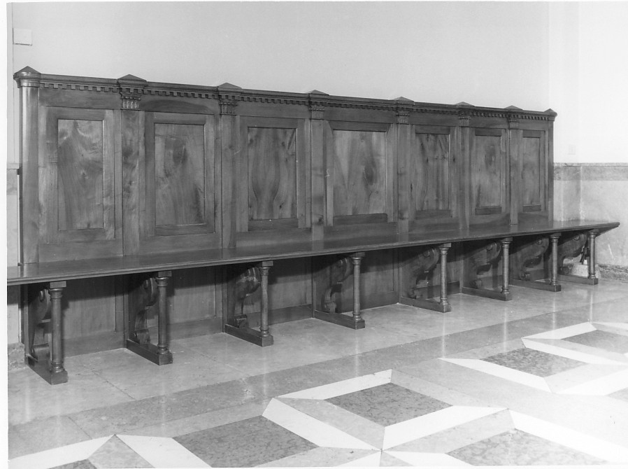 stalli del coro - ambito vicentino (sec. XIX)