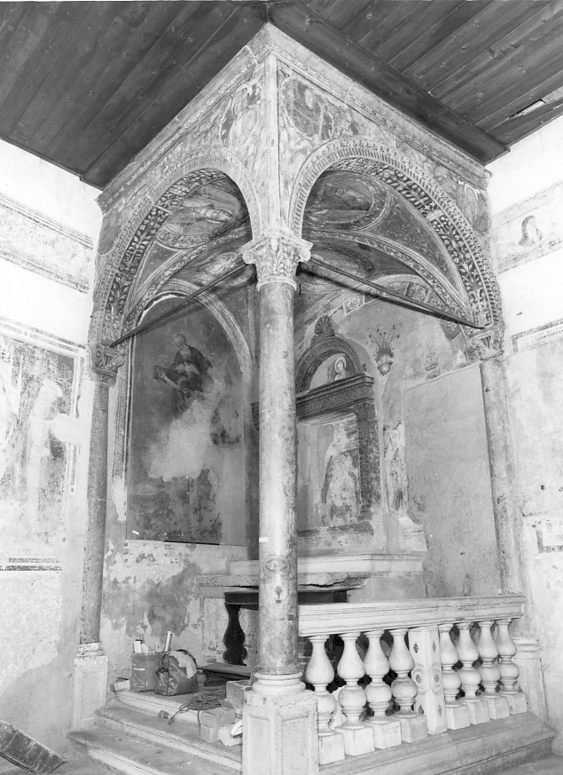ciborio - ambito bassanese (sec. XV)