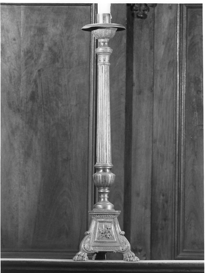 candeliere - ambito veneto (prima metà sec. XX)