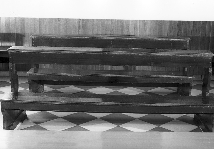 banco da chiesa - ambito veneto (secc. XIX/ XX)