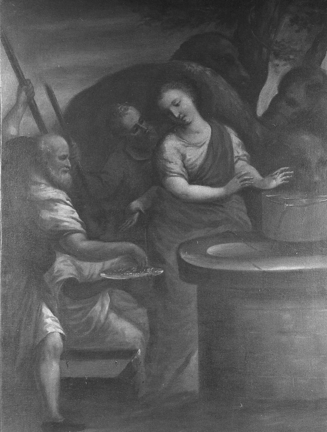 Rebecca al pozzo (dipinto) di Mosca Francesco (primo quarto sec. XVIII)