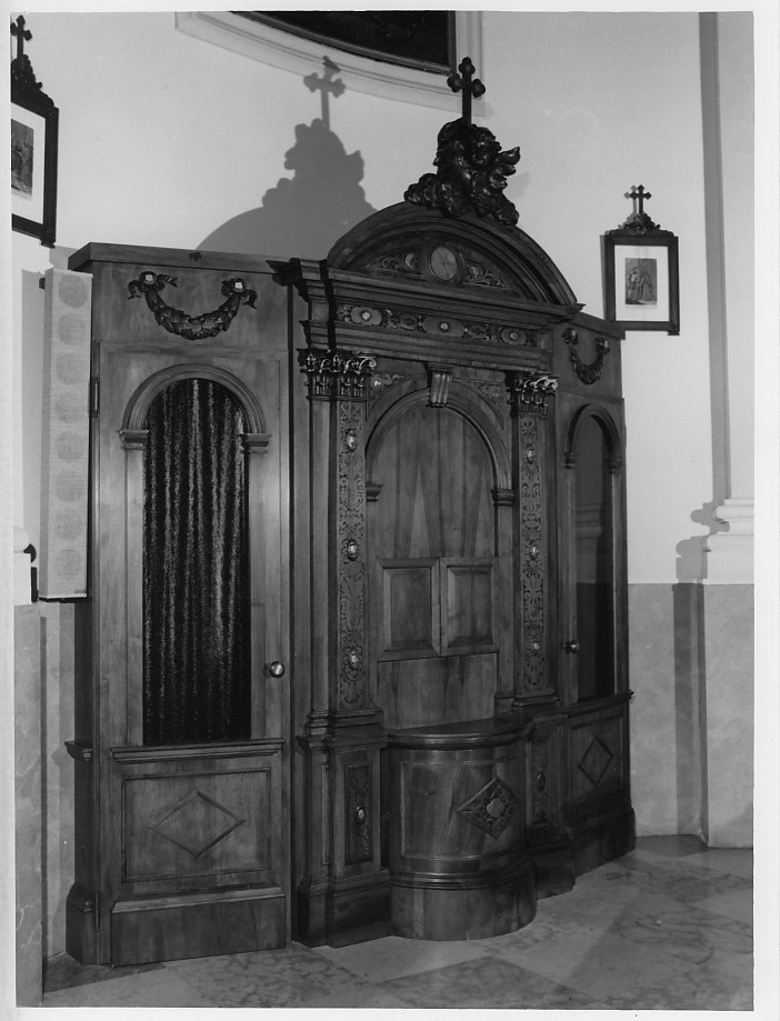 confessionale, insieme - ambito veneto (secc. XIX/ XX)