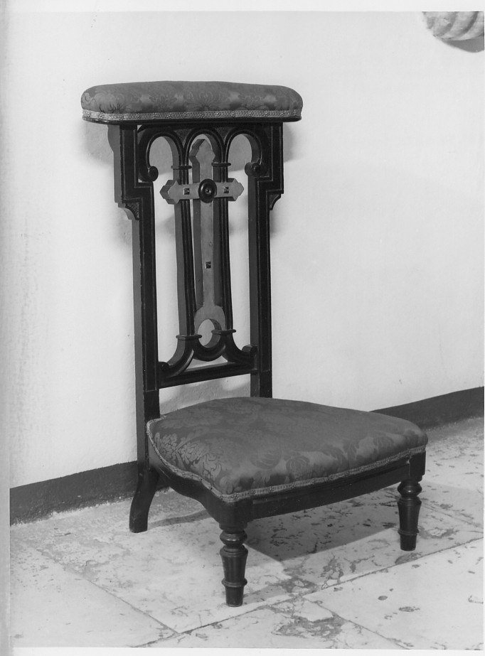 inginocchiatoio - ambito veneto (prima metà sec. XX)