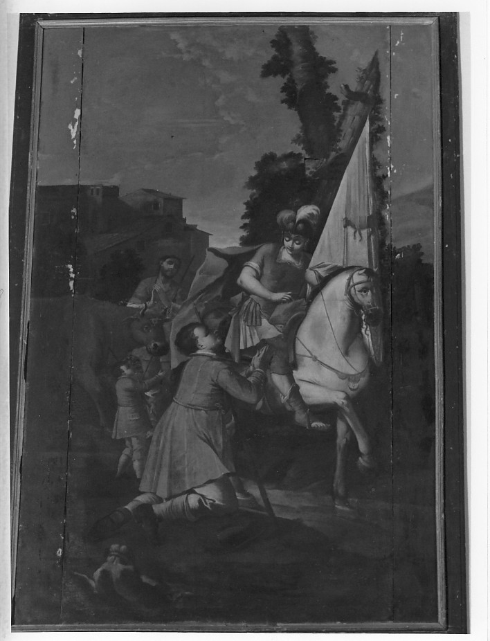 Santo (dipinto) di Graziani Giuseppe (sec. XVIII)