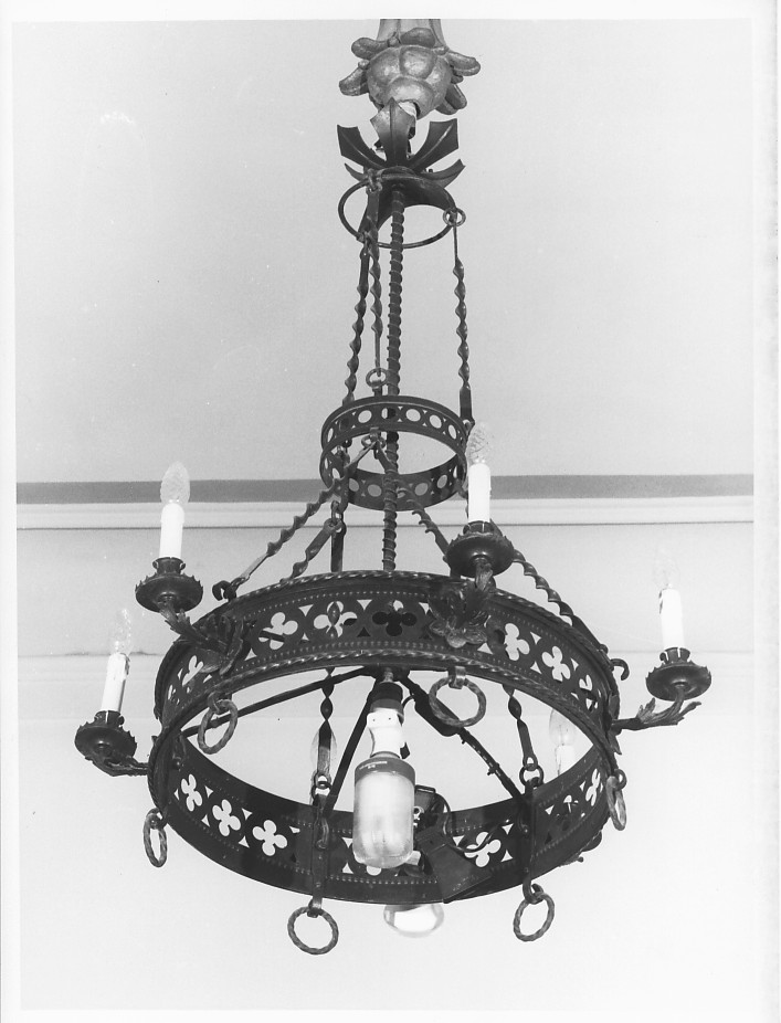 lampadario - manifattura bassanese (sec. XIX)