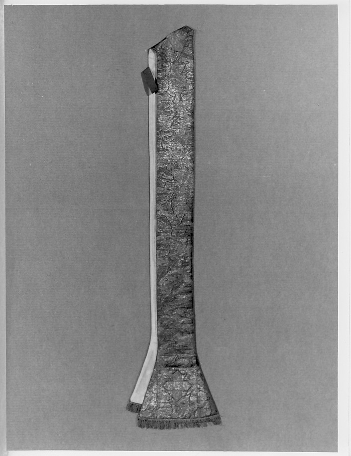 stola, elemento d'insieme - ambito veneto (prima metà sec. XVIII)