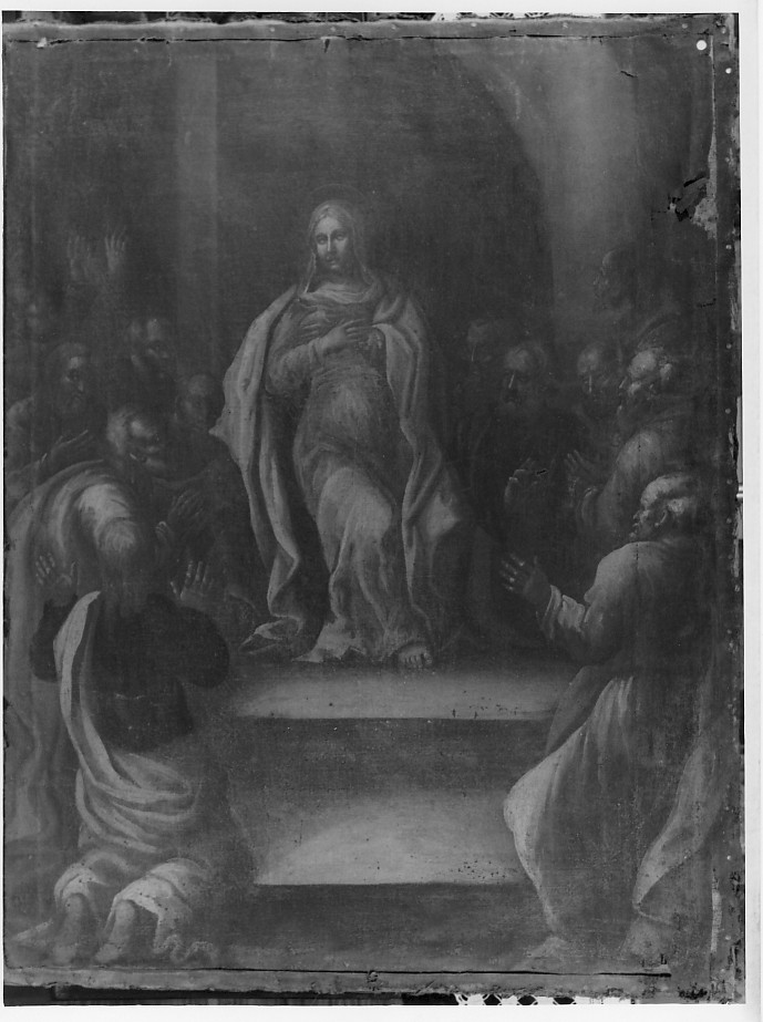 Pentecoste (dipinto) di Dal Ponte Jacopo detto Jacopo Bassano (scuola) (sec. XVII)
