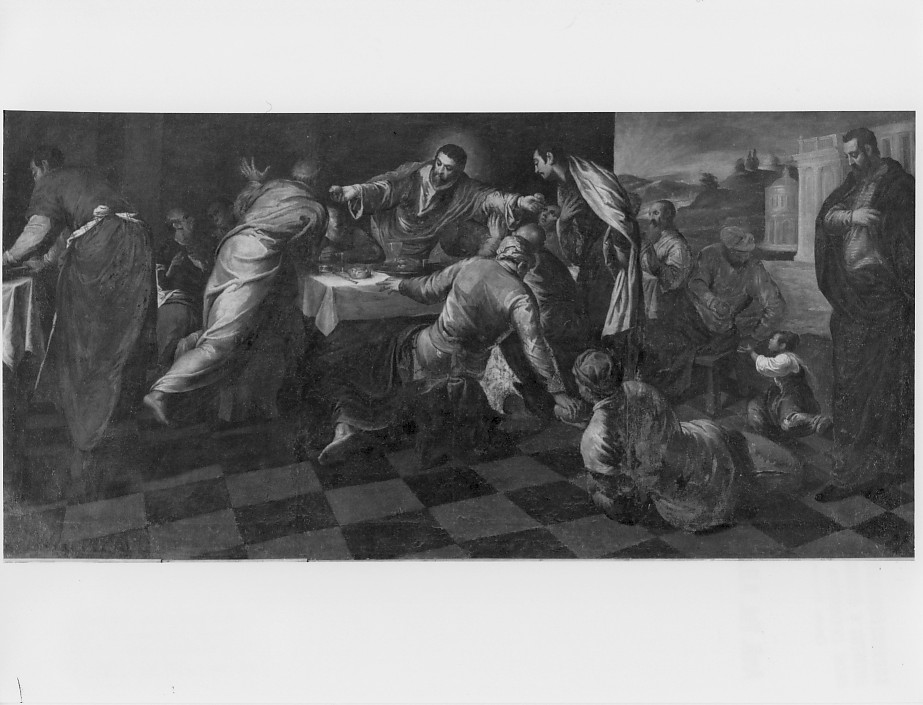 ultima cena (dipinto) di Volpato Giambattista (seconda metà sec. XVII)