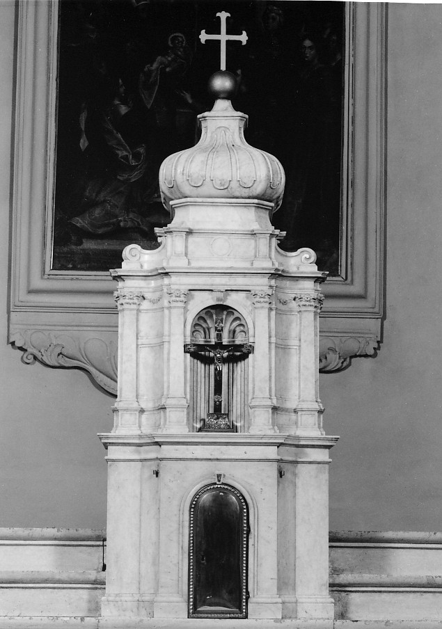 tabernacolo, elemento d'insieme - manifattura veneta (seconda metà sec. XVIII)