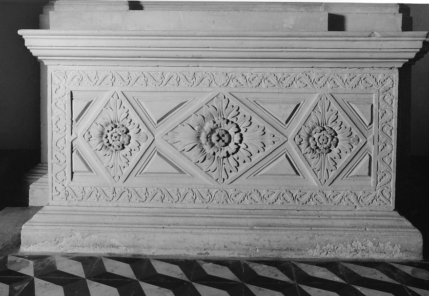 paliotto, elemento d'insieme - manifattura veneta (seconda metà sec. XVIII)