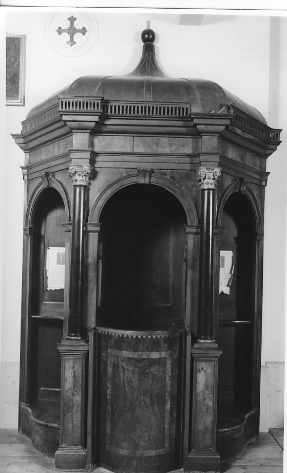 confessionale - manifattura veneta (seconda metà sec. XIX)