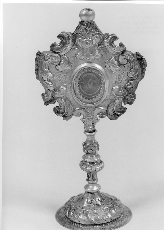 reliquiario - a ostensorio - manifattura veneziana (metà sec. XVIII)