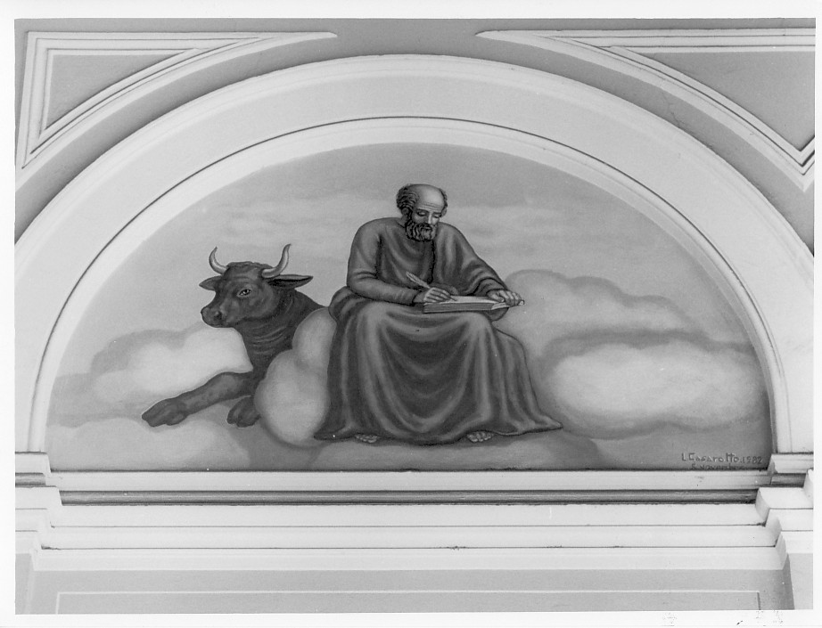 San Luca (dipinto) di Pupin Valentino (attribuito) (sec. XIX)