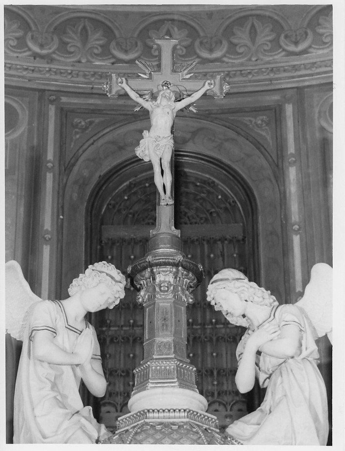 angeli (scultura, elemento d'insieme) - ambito veneto (ultimo quarto sec. XIX)