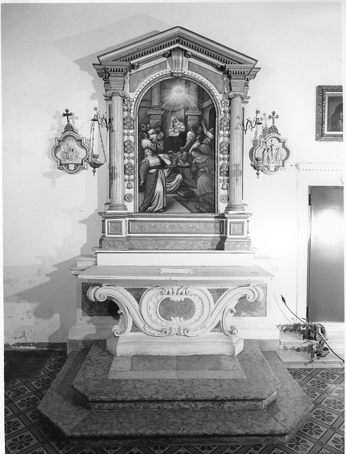 altare - ambito veneto (seconda metà sec. XVI)
