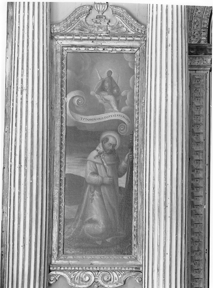 San Raimondo di Pennafort (dipinto) di Negretti Jacopo detto Palma il Giovane (cerchia) (ultimo quarto sec. XVI)