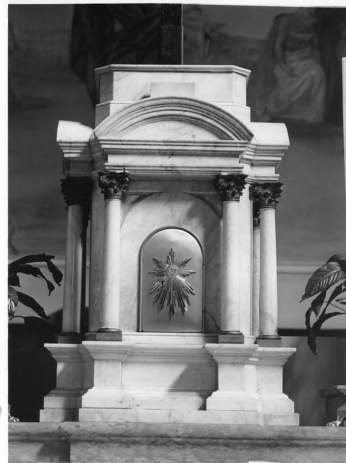 tabernacolo - a tempietto - ambito veneto (sec. XIX)