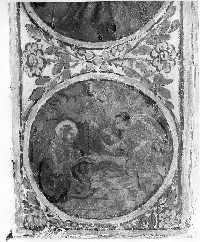 Annunciazione (dipinto, elemento d'insieme) - ambito veneto (prima metà sec. XVIII)