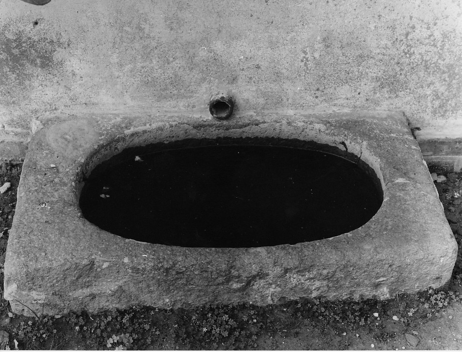 vasca - ambito veneto (sec. XVIII)