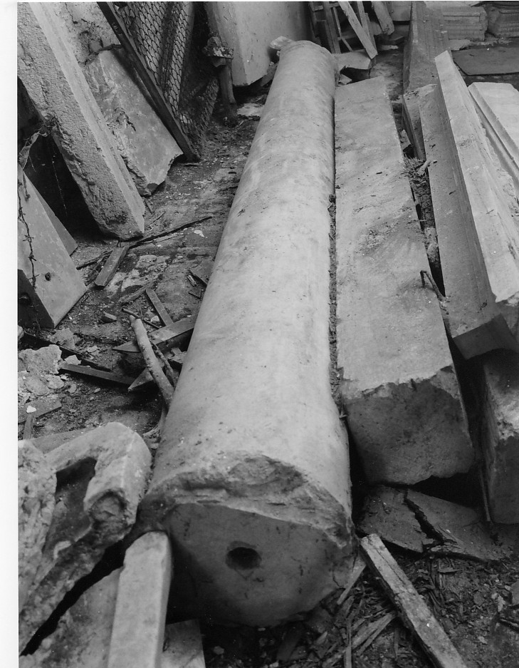 colonna - ambito veneto (sec. XVIII)