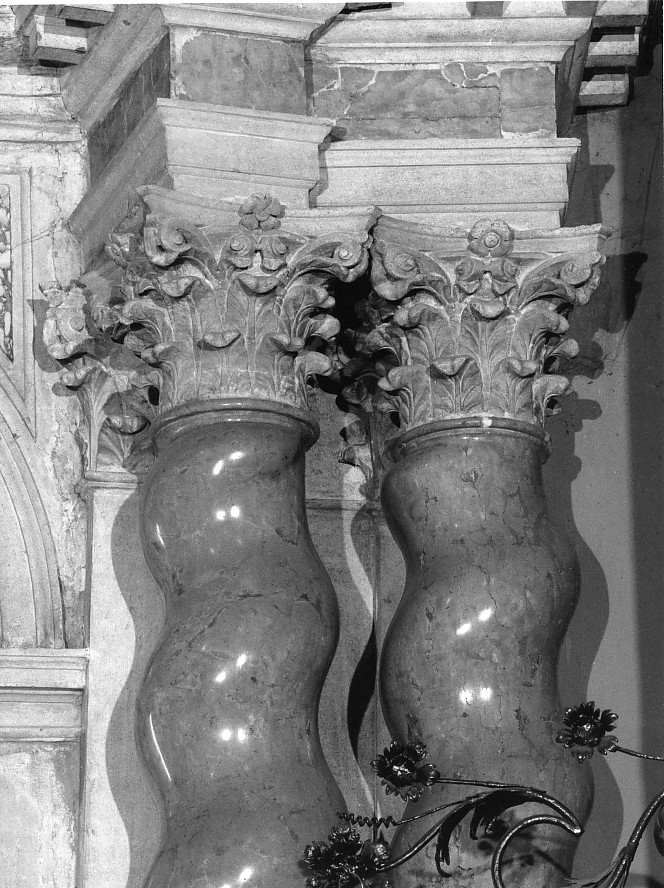 capitello, elemento d'insieme - ambito veneto (metà sec. XVIII)