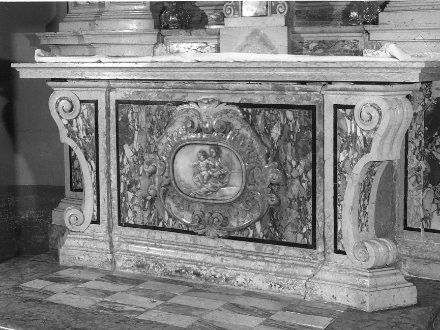 paliotto, elemento d'insieme - ambito veneto (seconda metà sec. XVIII)