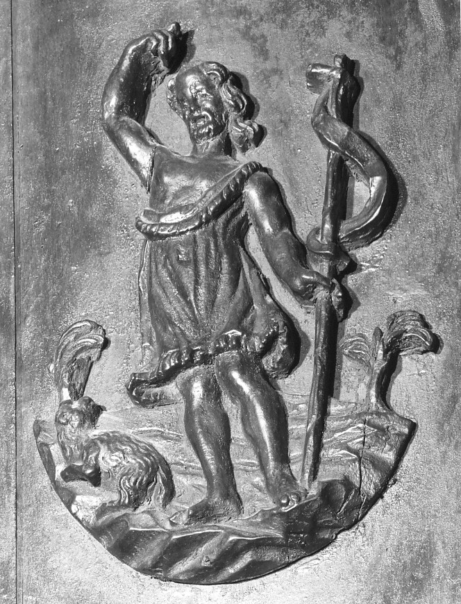 San Giovanni Battista (rilievo, elemento d'insieme) - ambito veneto (seconda metà sec. XVIII)