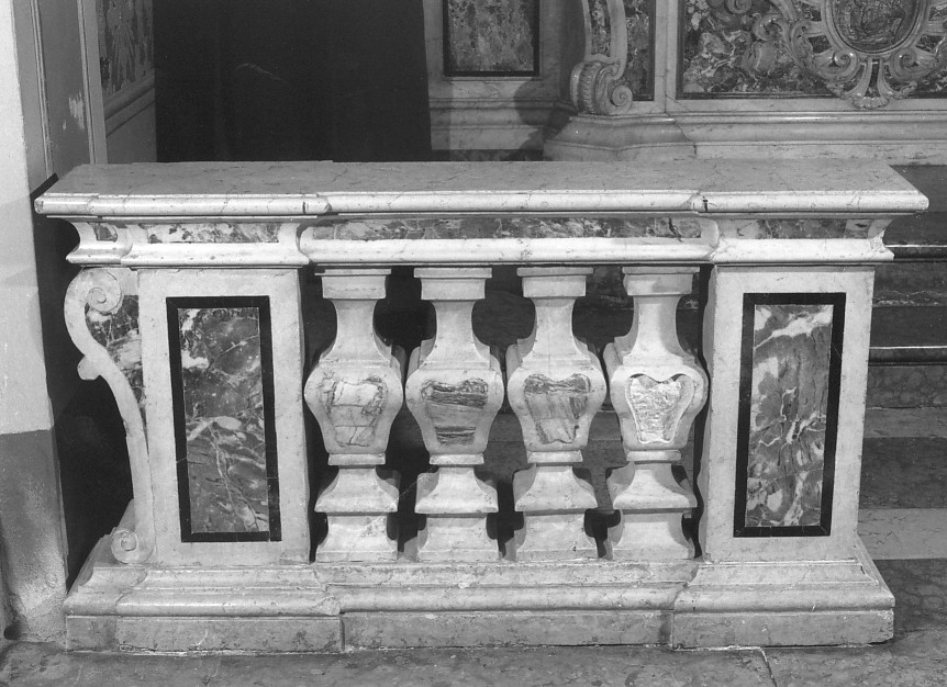 balaustrata, serie - ambito veneto (metà sec. XVIII)