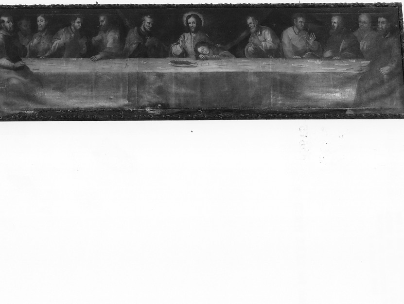 ultima cena (dipinto) - ambito veneto (fine/inizio secc. XVIII/ XIX)