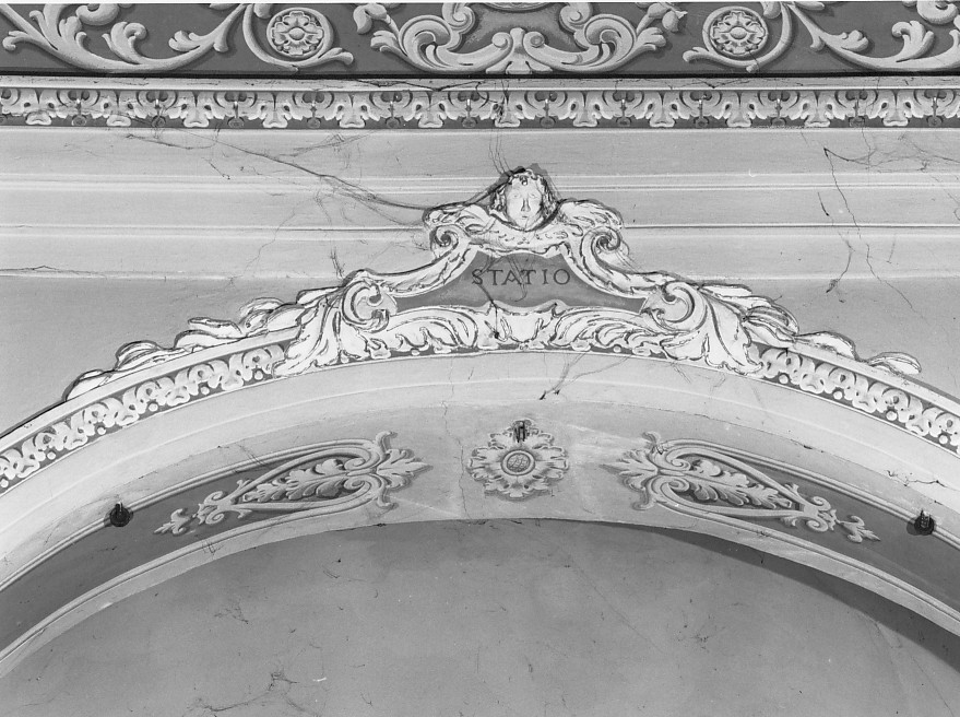 motivi decorativi vegetali (rilievo) - ambito veneto (sec. XIX)